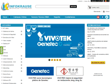 Tablet Screenshot of infokrause.cl